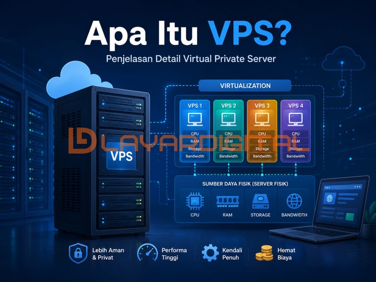 Apa Itu VPS? Penjelasan Detail Virtual Private Server