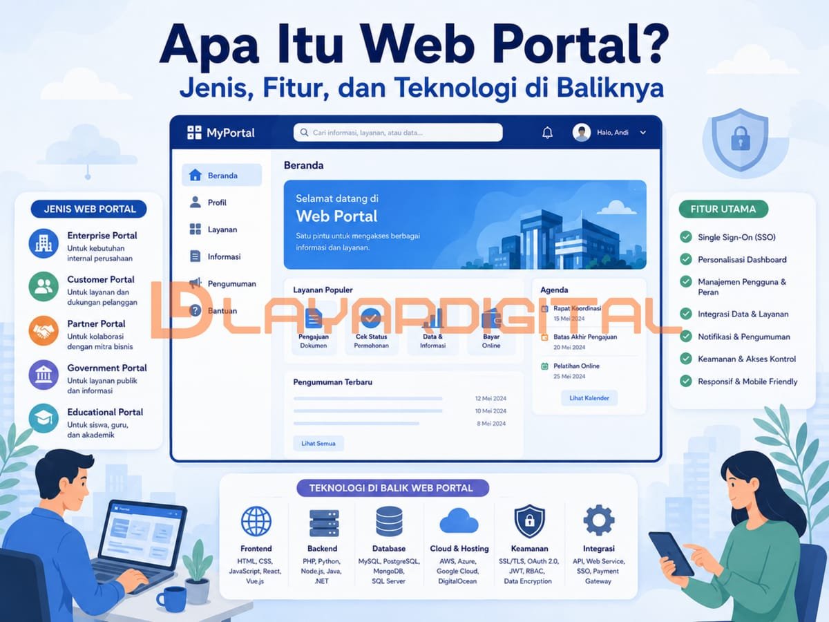 Apa Itu Web Portal? Jenis, Fitur, dan Teknologi di Baliknya