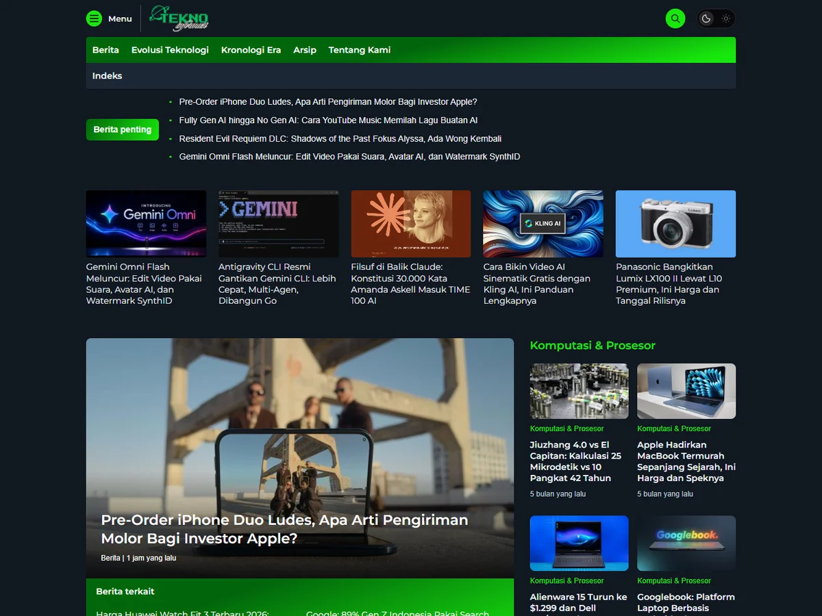 Mengenal Digital Portal: Tema WordPress untuk Portal Berita