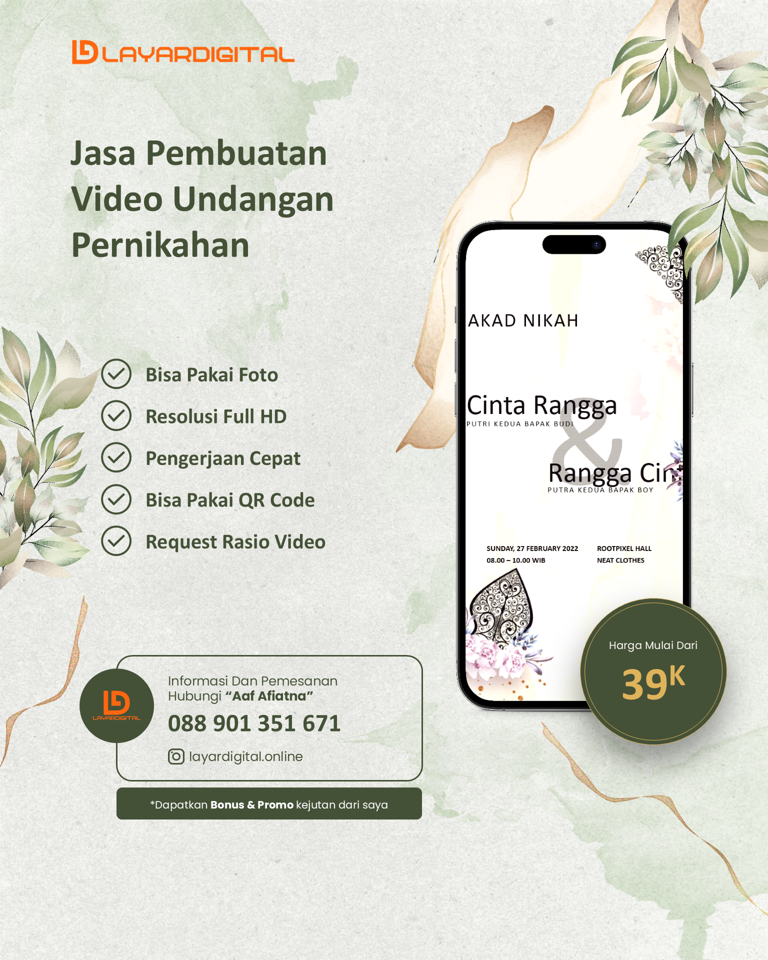 Preview Wedding Video