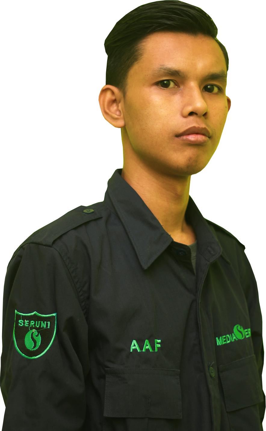 Aafafiatna, the real person behind the suit