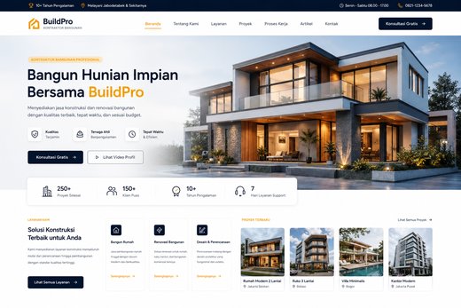 Website kontraktor